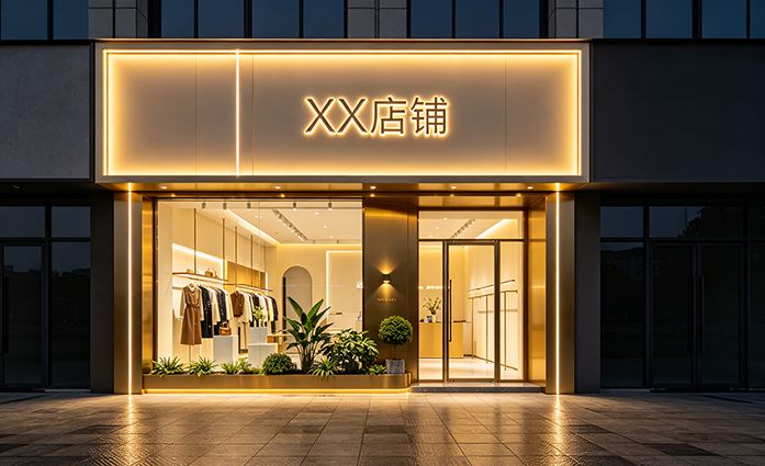 宝兴如何选择适合的门头广告材质